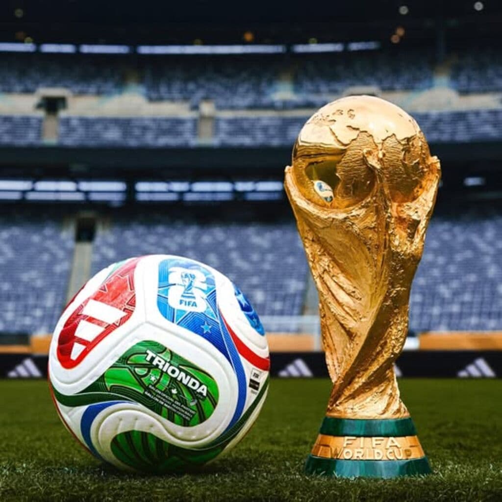 Trionda, nouveau ballon d'Adidas pour la Coupe du monde 2026.