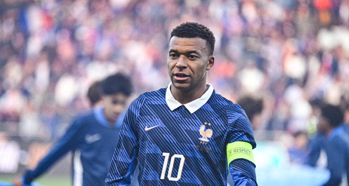 Kylian Mbappé, international français