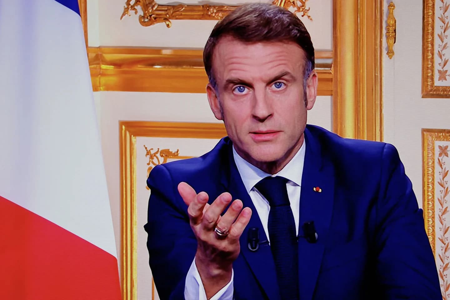 Emmanuel Macron, président de la République française