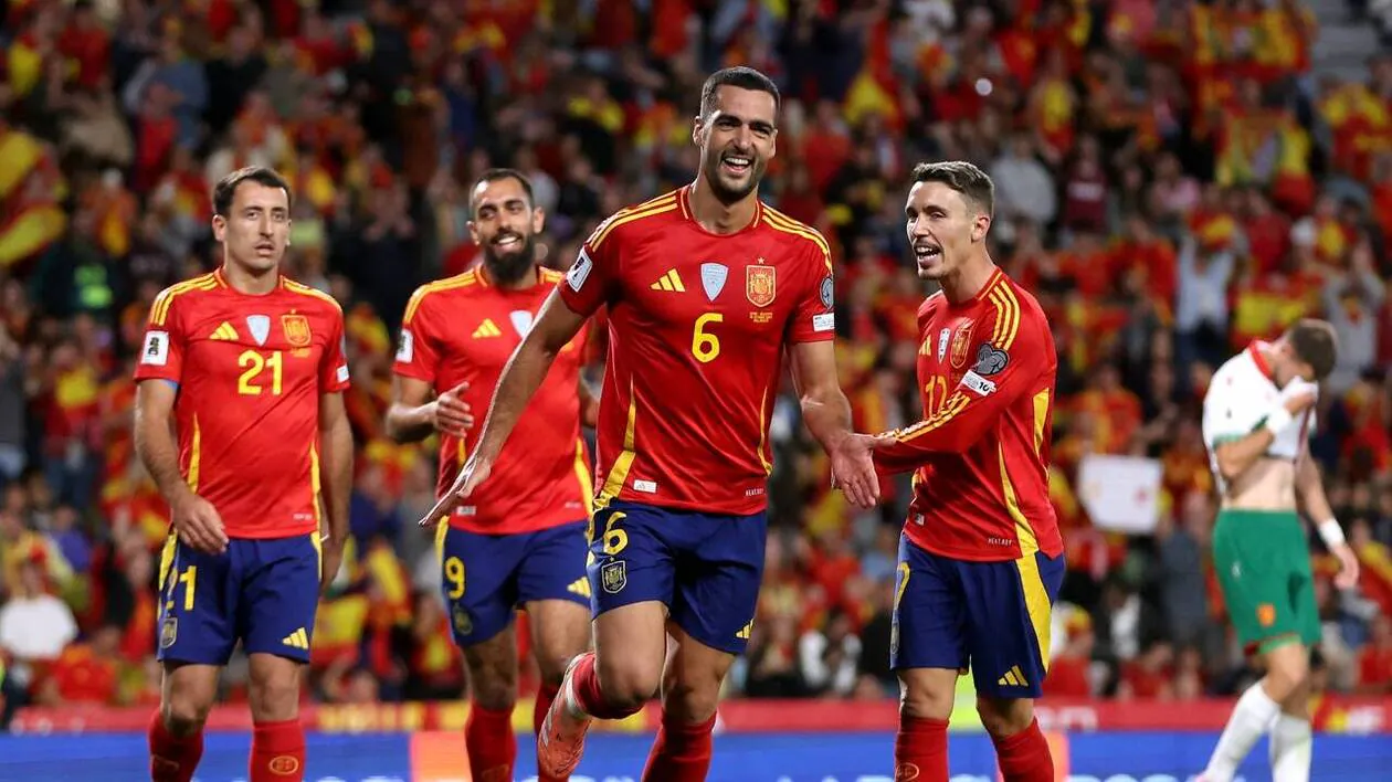 Mikel Merino et l’Espagne font un carton plein dans ces qualifications au Mondial 2026.