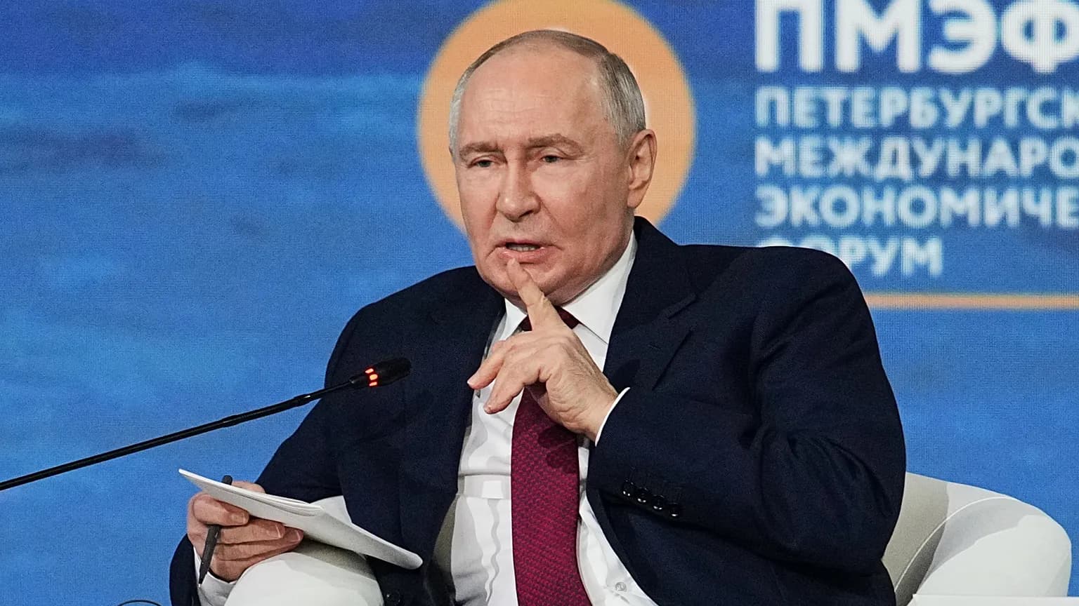 Vladimir Poutine, président de la Russie